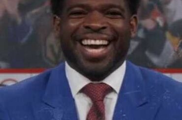 PK Subban (@subbanator) s'amusait trop sur @sportscenter.  ( @espn)...