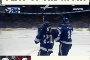 - Le superbe plat de @nikitakucherov86 à Brayden Point.  - Varly ferme la porte... TW...