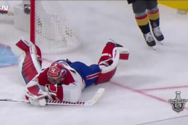 Un mot pour décrire cette sauvegarde de Carey Price (@cp0031) : Larcenous.  #Coupe Stanley : ...
