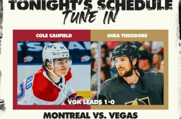 @colecaufield et les @CanadiensMTL peuvent-ils même la série ce soir ?  Faites votre choix...