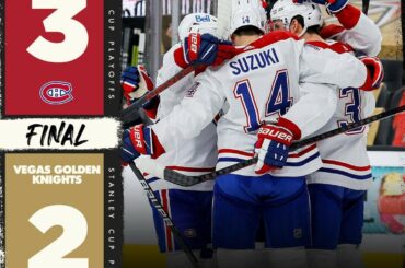 Les @canadiensmtl ont égalisé la série à un !  #Coupe Stanley...