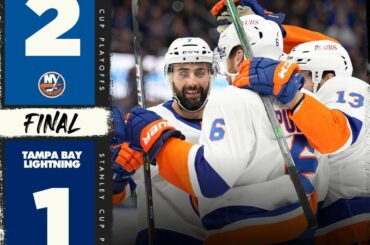 Le jeu 1 appartient aux @ny_islanders #StanleyCup...