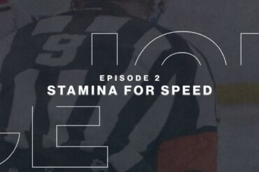 Le hockey n'a jamais été aussi rapide.  Pour les arbitres sur glace, l'entraînement pour la vitesse...