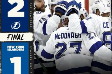 C'est désormais une avance de 2-1 dans la série pour le @tblightning !  #Coupe Stanley...