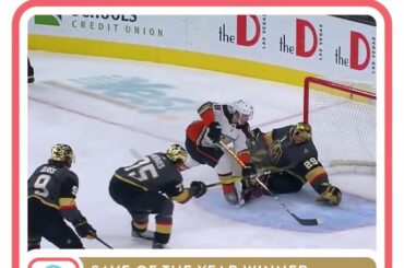 SAUVETAGE DE L'ANNÉE Pour la troisième saison consécutive, Marc-André Fleury a retenu...