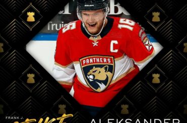 Votre vainqueur du Trophée Frank J. Selke 2021, Aleksander Barkov (@barkovsasha) !  #LNHL...