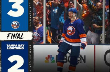 Les @ny_islanders ont égalisé la série à deux après une finition WILD dans le jeu 4 !  #...