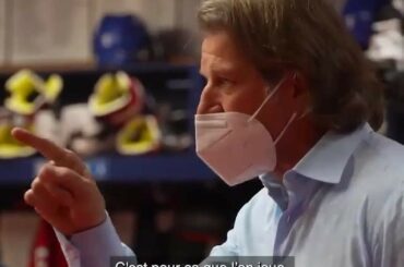 Le directeur général Marc Bergevin a lancé les garçons avant le match 3. #StanleyCup @canadiensmtl ...