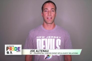 "Pour moi, la fierté signifie être soi-même authentique à la maison et au travail."  - Joe Altena...