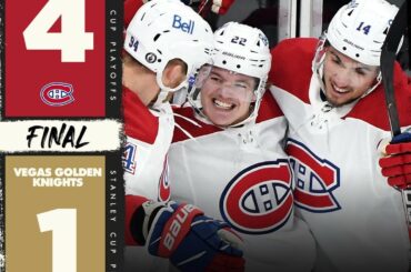 Le @canadiensmtl a présenté un spectacle Game 5 ce soir!  #Coupe Stanley...