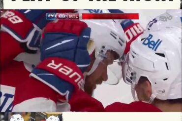 -Nick Suzuki (@nsuzuki_37) Eric Staal -Corey Perry @colecaufield D'accord, quoi...