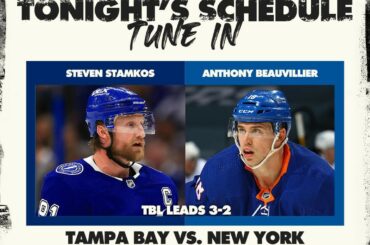 Que pensez-vous, le @tblightning clôturera-t-il la série ce soir?  #Stanley...