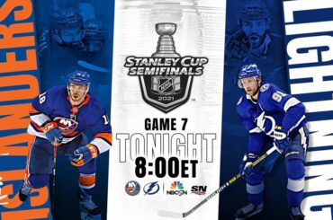 Le jeu 7 est presque là !  #StanleyCup Ne manquez pas @ny_islanders contre @TBLightning a...