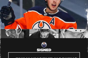 Huit ans de plus avec les @edmontonoilers pour Ryan Nugent-Hopkins !  ...
