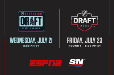 DEUX GRANDES BROCHURES SONT À VENIR !  Mercredi 21 juillet : Les @seattlekraken choisissent leur te...