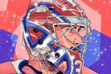 Ce dessin numérique de Carey Price est magnifique.  #StanleyCup @CanadiensMTL contre @...