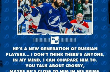 @nikitakucherov86 est-il dans une ligue à part en ce moment ?  #StanleyCup (via Twitter...