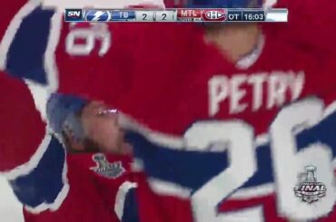 LE CHEVAL DE PUISSANCE EN OT !  Les @canadiensmtl sont toujours dedans !  #Coupe Stanley...