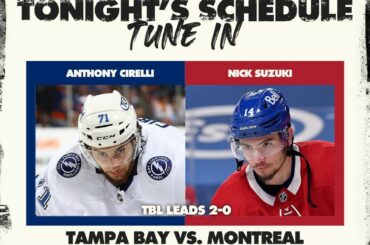 La série se déplace à Montréal pour le match 3 ce soir!  Faites votre choix #StanleyCup...