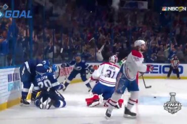 AVERTISSEUR SONORE.  BATTEUR.  Quel but de Blake Coleman !  #StanleyCup : @nhlonnbcsports : @...