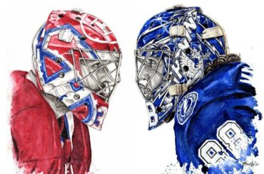 Duel de gardien de but pour les âges.  #StanleyCup @TBLightning contre @CanadiensMTL sur Monda...