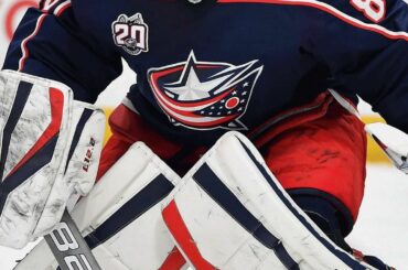 Vous ne serez jamais oublié, Matiss Kivlenieks.  ( @bluejacketsnhl)...