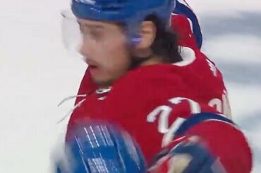 Premier but en carrière en #StanleyCup pour les séries éliminatoires d'Alexander Romanov.  : @nhlonnbcsports...