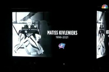 Une minute de silence pour la perte tragique de Matiss Kivlenieks....