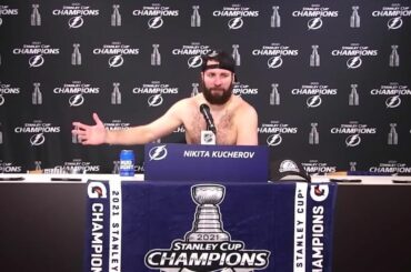 "J'adore Stammer, c'est l'un des meilleurs."  - @nikitakucherov86 #StanleyCup...