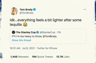 On se voit au défilé, @tombrady ?  #Coupe Stanley...