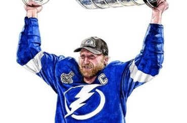 Vraiment un chef-d'œuvre de Steven Stamkos.  ( @mikenguyenart)...