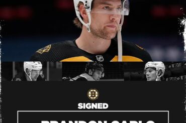 Les @nhlbruins et Brandon Carlo (@1996_carlo) se sont mis d'accord sur un contrat de six ans...