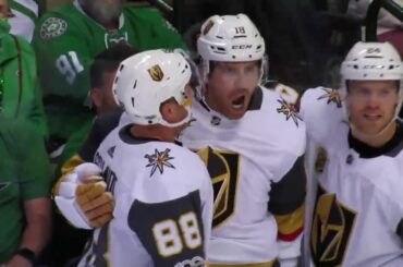 Retour sur James Neal (@j18neal) marquant les deux premiers buts de @vegasgoldenkn...