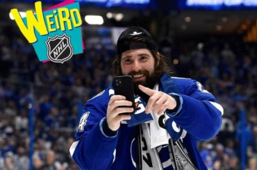 Des rebonds farfelus, des cellys incroyables et plus encore dans Weird NHL !  #Coupe Stanley...