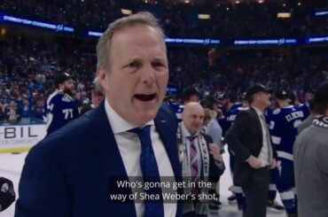 Gagner la Coupe à domicile était spécial pour Jon Cooper et le @TBLightning.  Fi...
