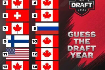 Quelle année de #NHLDraft était-ce?  (Point bonus : Nommez les trois premiers choix) Ne...