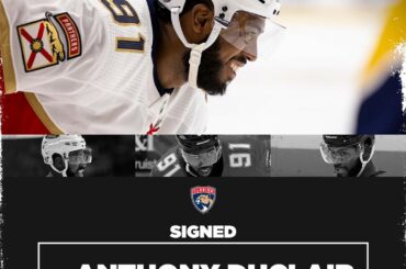 Les @flapanthers ont encré Anthony Duclair (@aduclair10) à un contrat de trois ans...