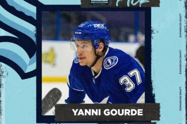 Le 2x champion de la #StanleyCup, @yannigourde18, est désormais membre du @seattlekraken !  ...