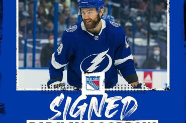 Barclay Goodrow (@bgoodrow) a signé un contrat de six ans avec les @nyrangers.  ...
