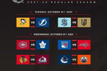 Videz votre agenda !  Pour quel match êtes-vous le plus excité ?  (Via @pr_nhl)...