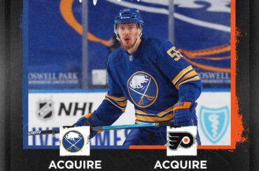 ALERTE COMMERCE : Les @philadelphiaflyers acquièrent Rasmus Ristolainen du @buffal...