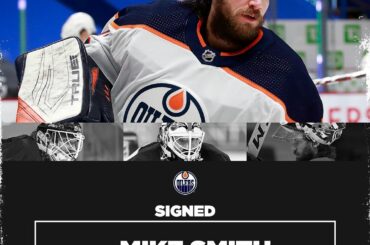 Les @edmontonoilers ont signé Mike Smith pour une prolongation de deux ans !  ...