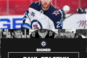 Les @nhljets ramènent Paul Stastny sur une prolongation d'un an !  ...