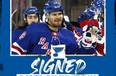 Après une saison de carrière, Pavel Buchnevich (@bucha89) a signé un contrat de quatre ans...