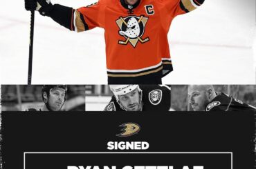 LE CAPITAINE GETZY RESTE !  Ryan Getzlaf re-signe un contrat d'un an avec @an...