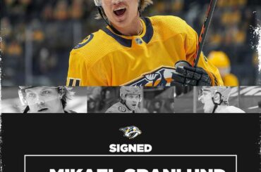 4️ plus d'années à Smashville pour Mikael Granlund !  #AgenceLibreLNH...