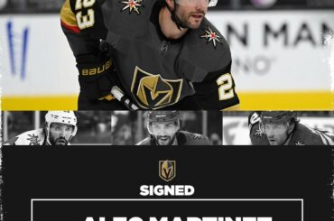 Alec Martinez (@amartinez_87) et les @vegasgoldenknights ont convenu des conditions o...