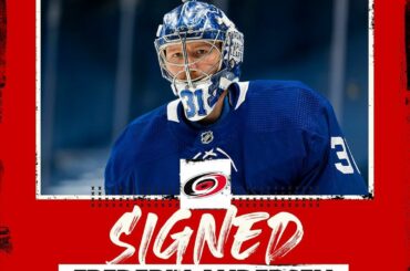 Les @canes ont leur mec.  @frederikandersen31 met la plume sur papier sur une période de deux ans ...