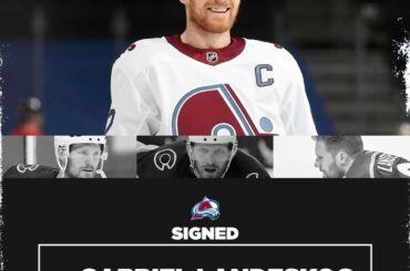 LOCKED UP Le capitaine Gabriel Landeskog (@landeskog.92) s'en tient au @colo...
