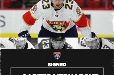 Le champion de la #StanleyCup @carterverhaeghe a signé une prolongation de trois ans avec le...